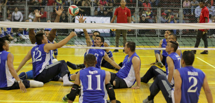 Con actos culturales y deportivos, presentan III Copa de Voleibol Sentado y campaña Respira Paz