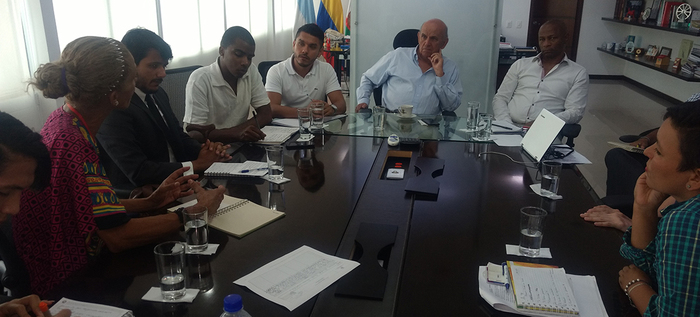 Alcalde Armitage dialogó con líderes del Comité Municipal LGBTI 