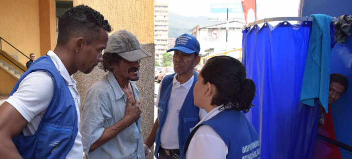 Quince operadores pares trabajan en la Fundación Samaritanos rescatando a habitantes de la calle