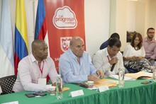 El alcalde Maurice Armitage presidió la segunda sesión del Comité Territorial de Justicia Transicional