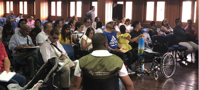 Promueven espacios de participación de las personas con discapacidad