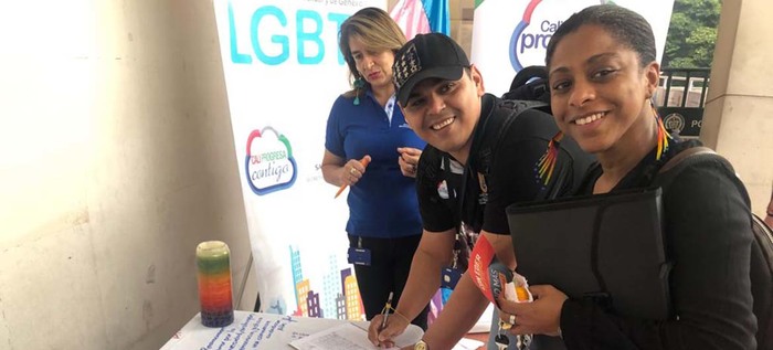 Alcaldía de Cali dice no a la discriminación LGBTI