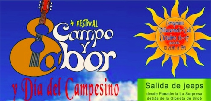 Con apoyo del Dagma se realiza Festival Campo y Sabor en Villacarmelo