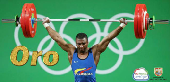 176 kilos le dieron medalla de oro a Oscar Figueroa y a Colombia en los Olímpicos