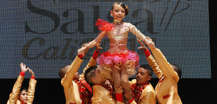 Mundialito, muestra infantil en el X Festival Mundial de Salsa
