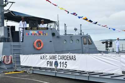 Comenzó proceso de traslado del buque ARC Jaime Cárdenas a Cali