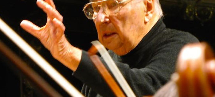 Sensible partida del maestro Irwin Hoffman, ex director de la Orquesta Filarmónica de Cali