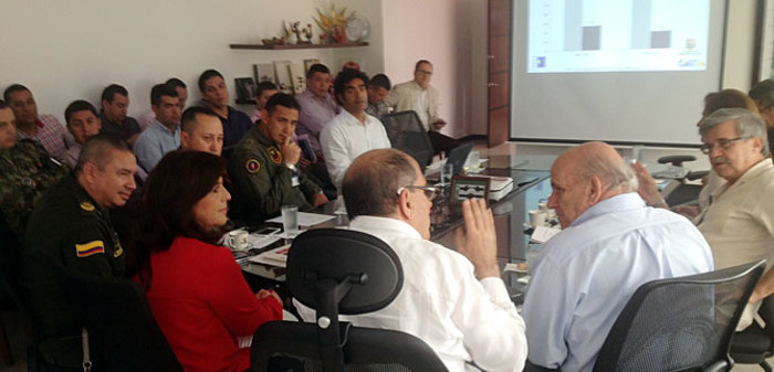 Alcalde Guerrero y su sucesor Armitage empalmaron en Consejo de Seguridad