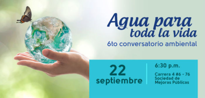Conversatorio Agua para toda la vida, en la Sociedad de Mejoras Públicas