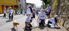 Limpieza y embellecimiento del barrio San Antonio, en el marco de la campaña Colombia Limpia