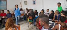 Exhabitantes de calle trabajan como educadores ambientales del Dagma