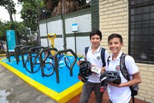 Con nuevos bici parqueaderos alcaldía de Cali promueve el cuidado del ambiente y la movilidad sostenible 4