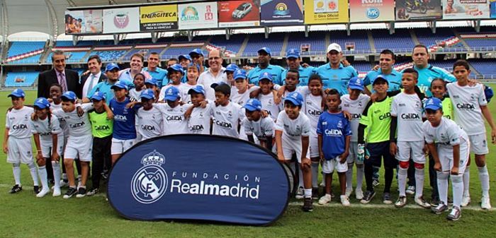 Real Madrid recibirá visita de niños caleños en diciembre