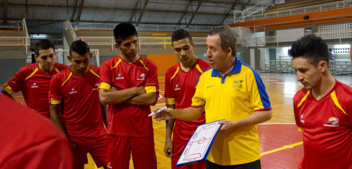 Selección Colombia de fútbol de salón se prepara para Suramericano