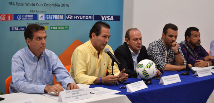 Todo listo para gozar la Copa Mundial de Fútsal de la FIFA Colombia 2016
