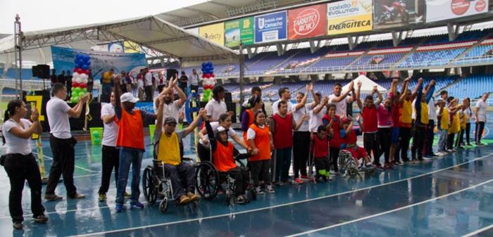 Con actividades deportivas Cali se unió al Día Internacional de la Discapacidad