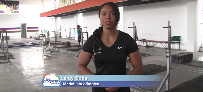 Leidy Solís, invita a los deportistas a seguir por el sueño olímpico