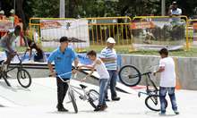 Con deporte se inauguró el skate park Ciudad Córdoba 9