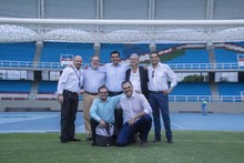 Alcalde de Cochabamba conoció la experiencia caleña en la realización de eventos deportivos