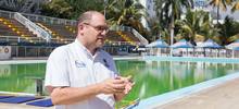 En marcha planes de acción para reabrir las piscinas Alberto Galindo
