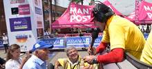 Alcalde Armitage dio largada al Clásico RCN Arawak desde el corazón del Distrito de Aguablanca