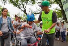 Sin límites se vivió el festival de deportes extremos para personas con discapacidad ‘Calintegra Extrem Motion’