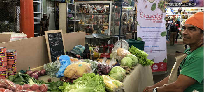 Se fortalecen las plazas de mercados y los productores rurales en Cali