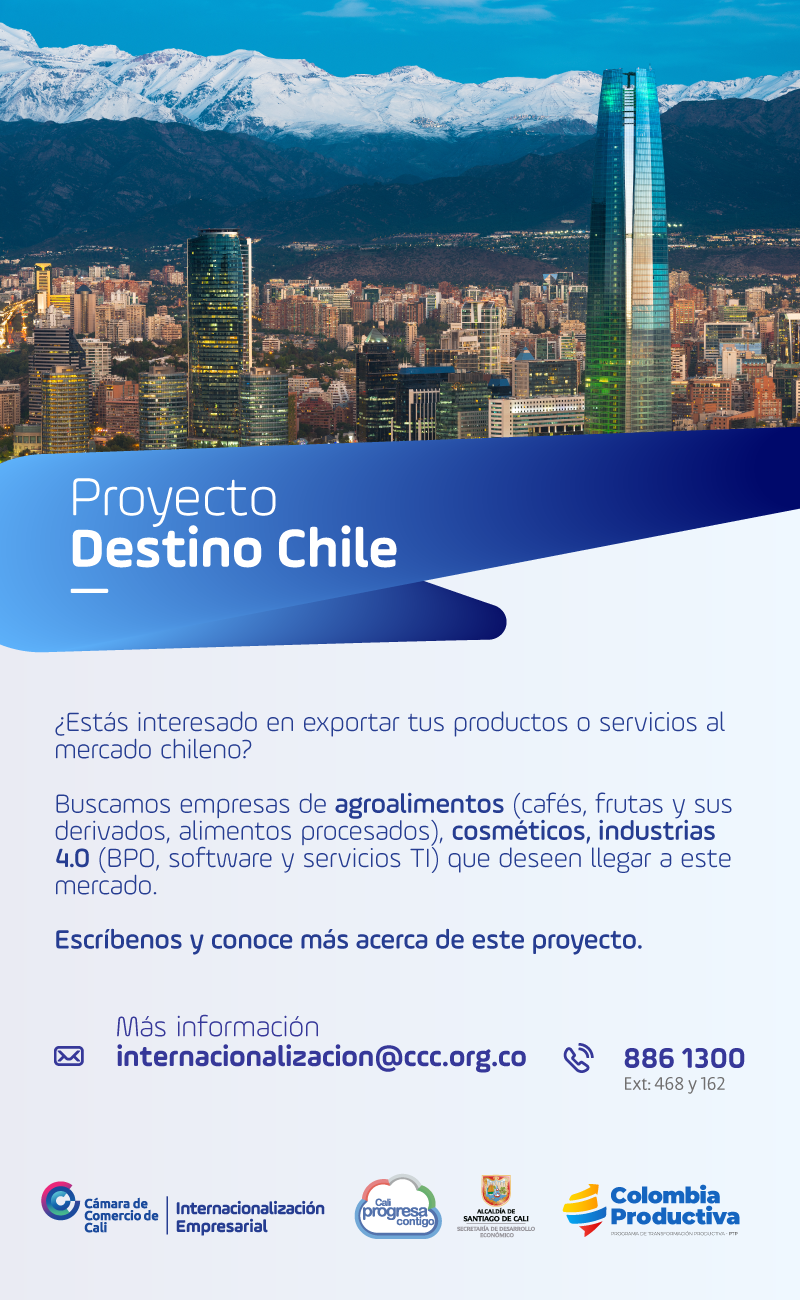 Empresarios se fortalecerán para incursionar en el mercado chileno