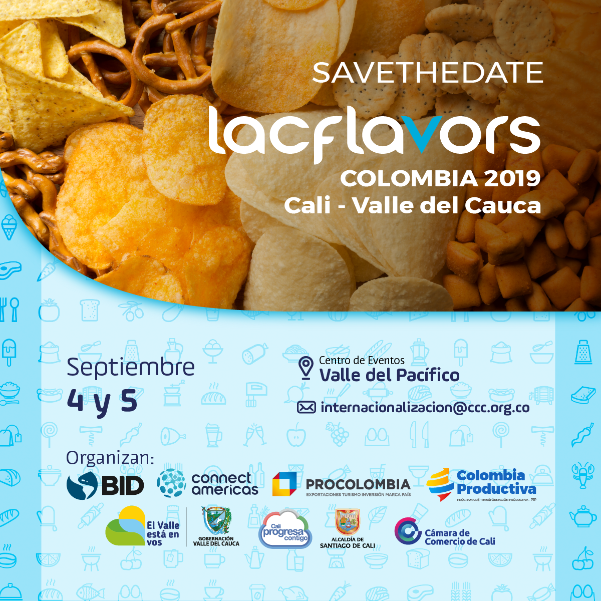 LAC Flavors 2019 se realizará en Cali
