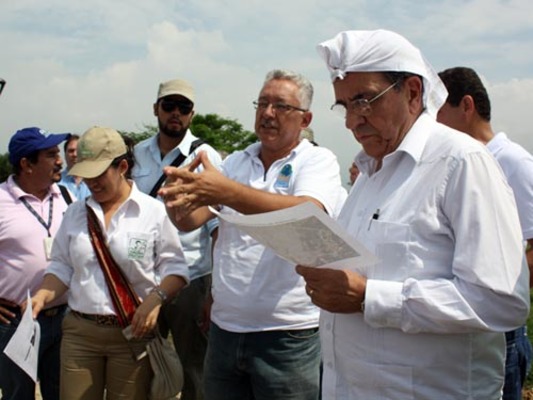 Alcalde de Cali inspeccionó el Jarillón del Río Cauca