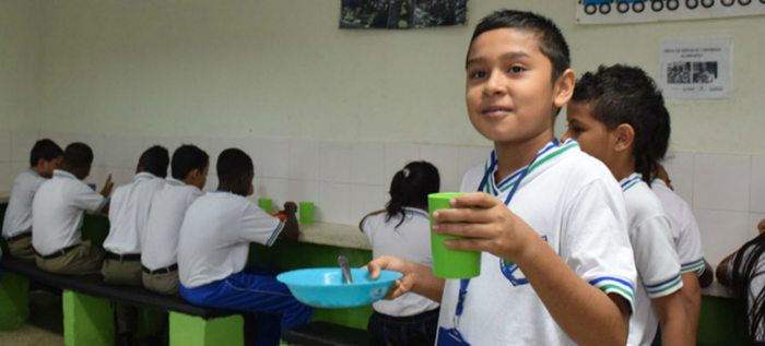 Programa de Alimentación Escolar cubre a los niños matriculados en Instituciones Educativas Oficiales