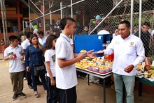 Un total de 500 niños participaron de la primera Tienda Escolar Saludable en el corregimiento El Saladito. 