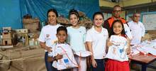 Consejo Noruego para Refugiados entrega kits escolares a estudiantes venezolanos y colombo venezolanos en Cali. 