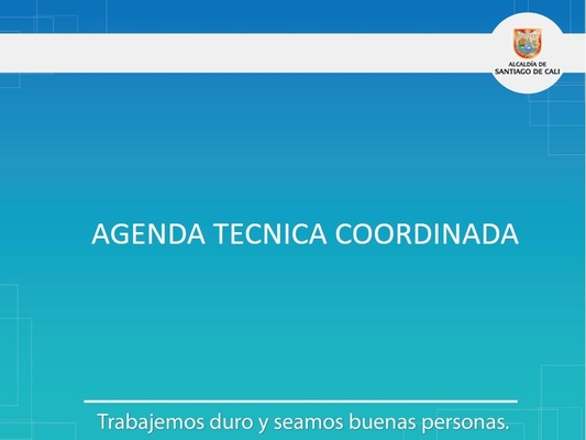 Agenda Coordinada de asistencia técnica Vigencia 2016