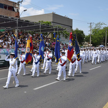 Gran desfile militar se toma la Autopista Suroriental este 20 de julio