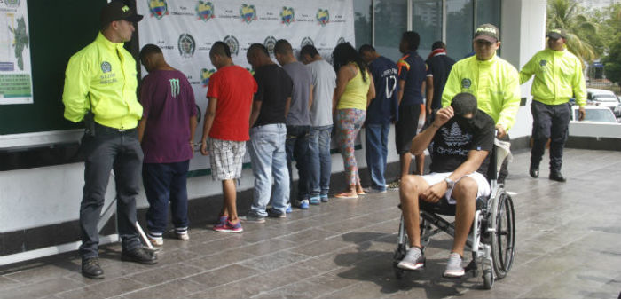 Policía Metropolitana desarticuló bandas delincuenciales Las delicias y Los puente tabla