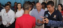 Alcalde Maurice Armitage visitó centro penitenciario Villahermosa
