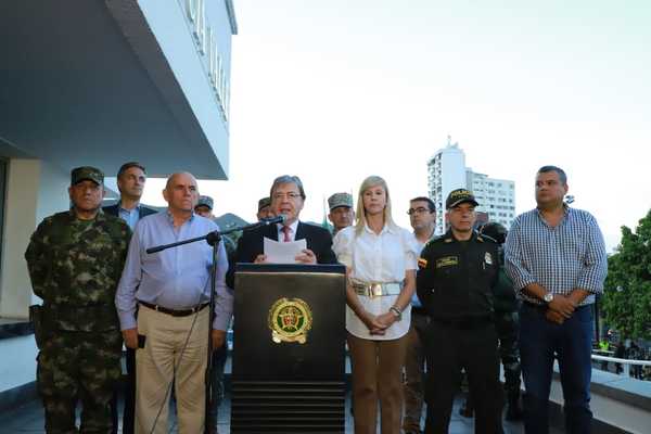 Mindefensa anunció medidas contundentes en consejo de seguridad realizado en Cali
