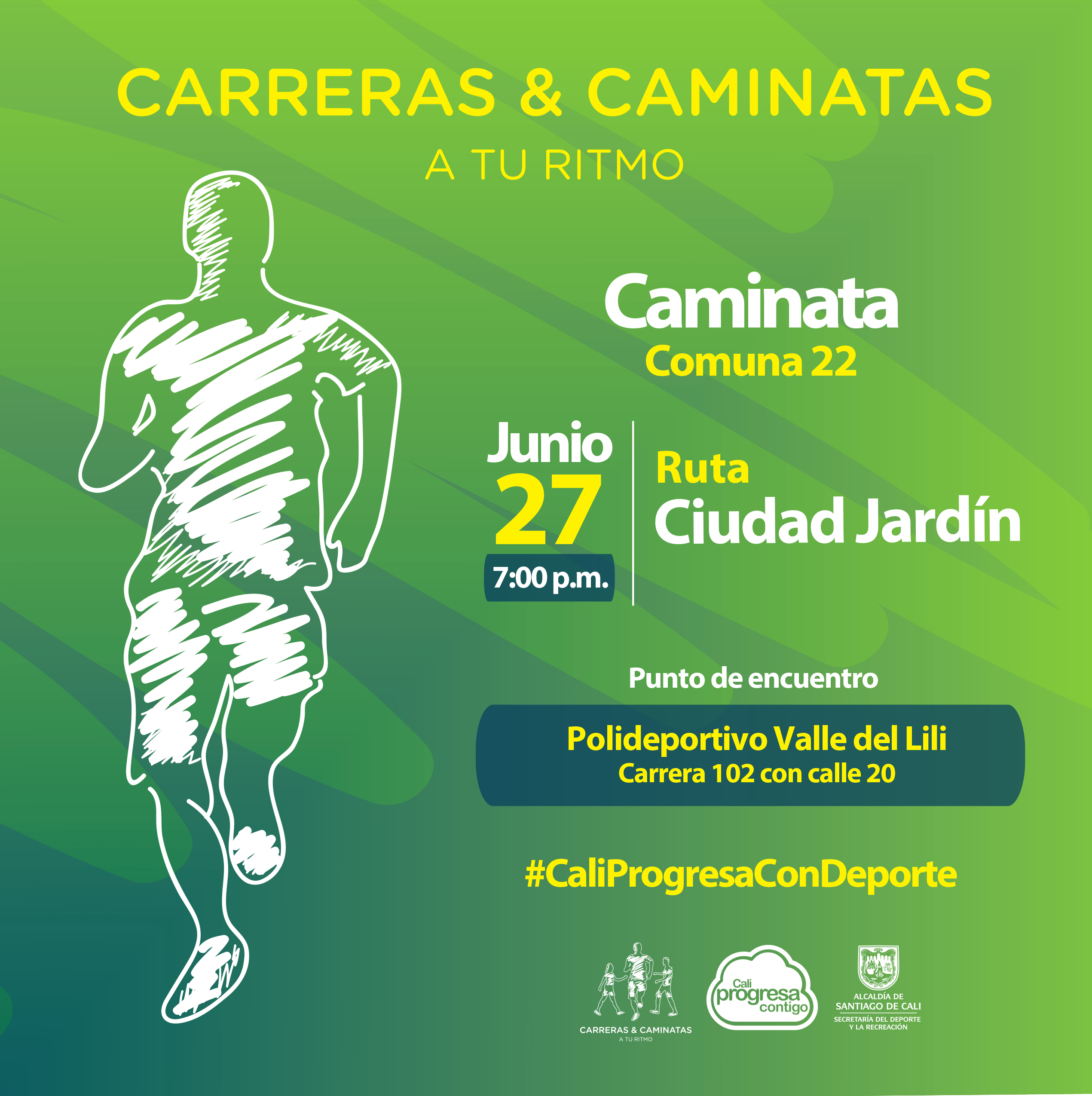 A caminar el martes 27 y jueves 29 de Junio A caminar el martes 27 y jueves 29 de Junio