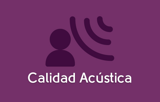 Calidad acústica Calidad acústica