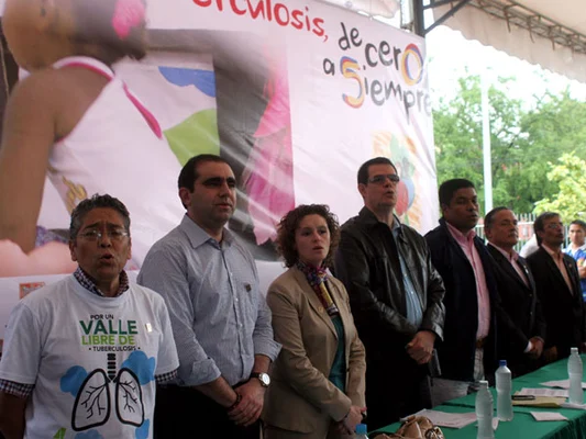 La Organización Panamericana de la Salud, la Nación y la Alcaldía, unidas contra la tuberculosis