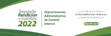 Banner 2da Rendicion de Cuentas Control Interno 2022