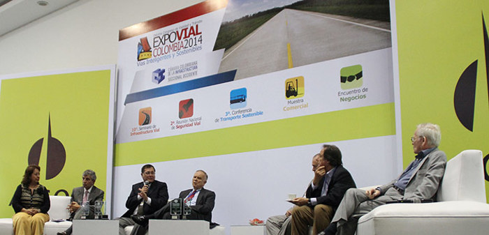Se inició Expovial Colombia 2014