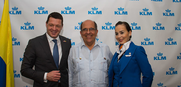 Alcalde Guerrero celebra vuelo directo de KLM desde Cali a Países Bajos