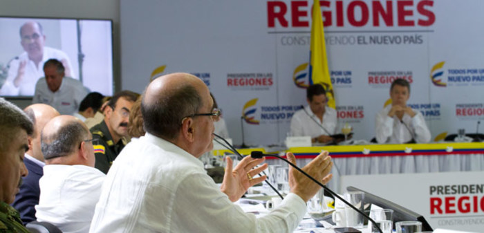 Alcalde Rodrigo Guerrero muestra avances de la ciudad en Consejo de Ministros en Cali