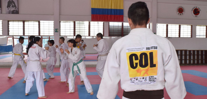 Campeones caleños participan en el Nacional de Jiu Jitsu en Bogotá