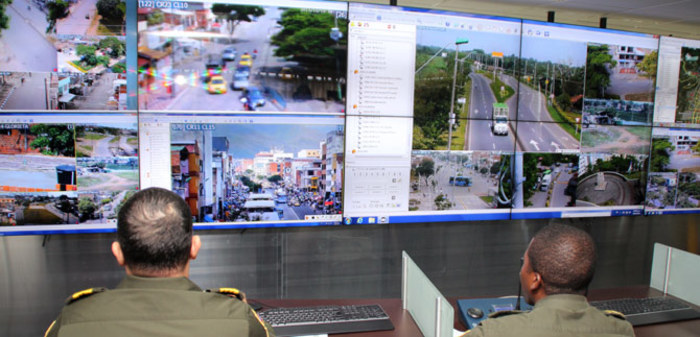 Aumenta monitoreo en las 1.300 cámaras de video vigilancia de la ciudad