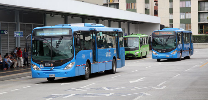 Reiniciaron operación los primeros buses de Unimetro