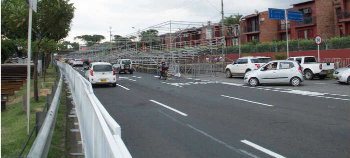 Secretaría de Infraestructura mejora la movilidad en la Feria y dejará la autopista como una gran pista de salsa