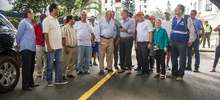 En la comuna 19 agradecieron al alcalde Maurice Armitage la inversión en infraestructura vial